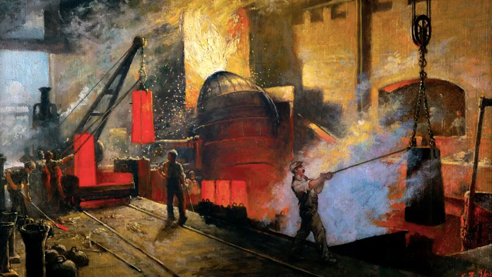 A Era das Máquinas: A Primeira e a Segunda Revolução Industrial