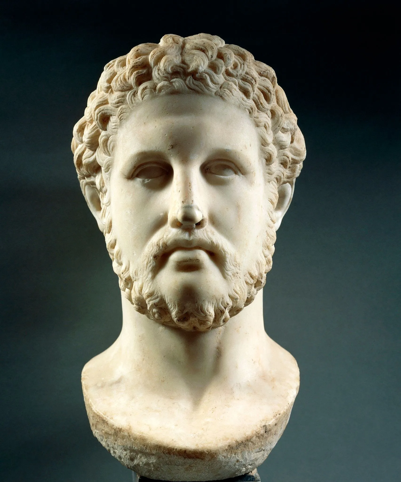 Busto de Filipe II, rei da Macedônia.