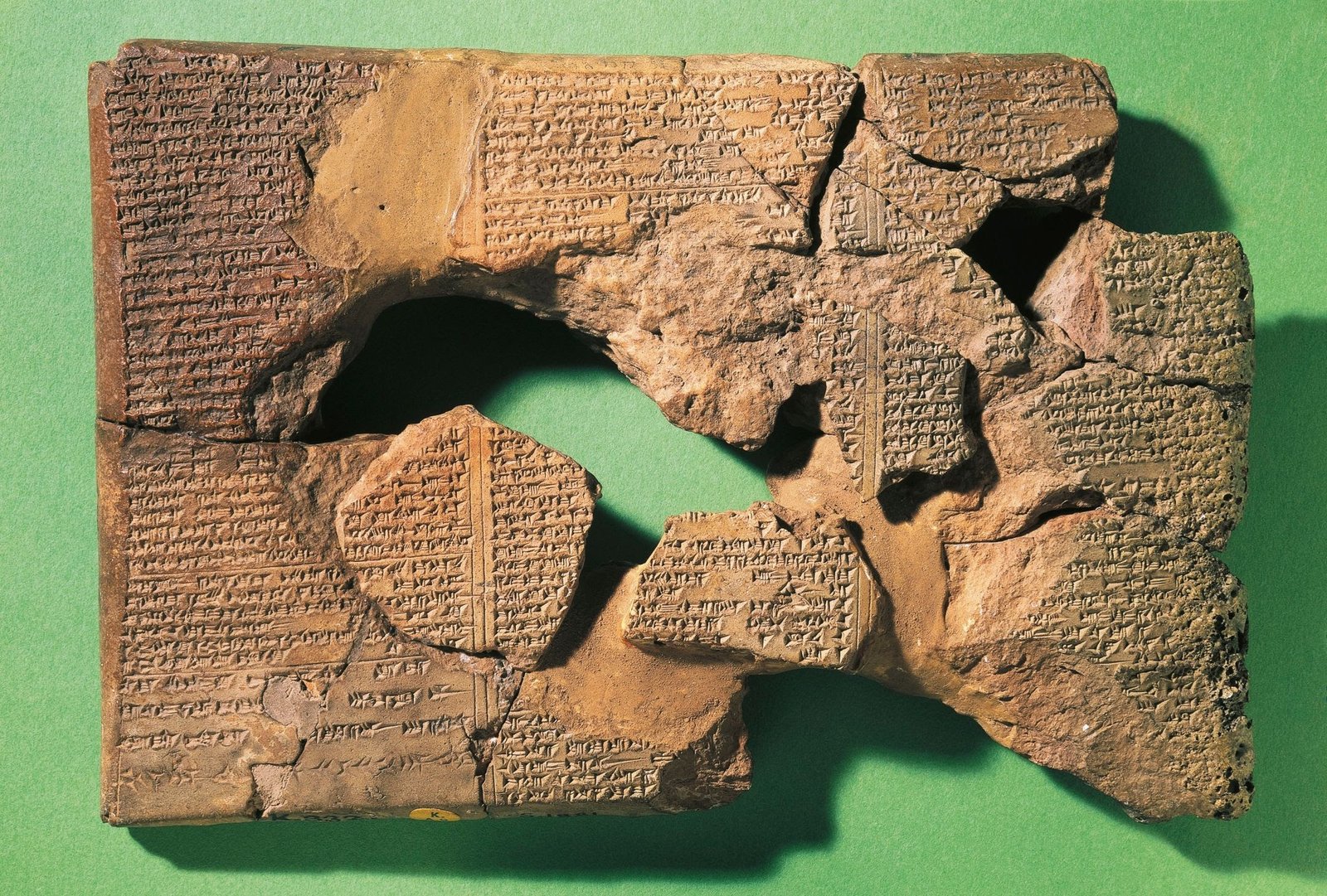 A Tábua do Dilúvio da Epopeia de Gilgamesh (Museu Britânico).